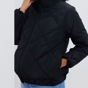 Ingrid & Isabel Black Puffer Jacket